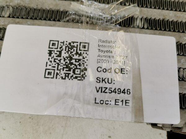 Radiator Intercooler Toyota  Avensis 3 T27 [2009 - 2011] 2012 2013 2014 Original In Stare Buna - imagine 8