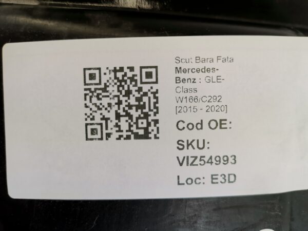 Scut Bara Fata Mercedes-Benz  GLE-Class W166/C292 [2015 - 2020] Original In Stare Buna - imagine 8