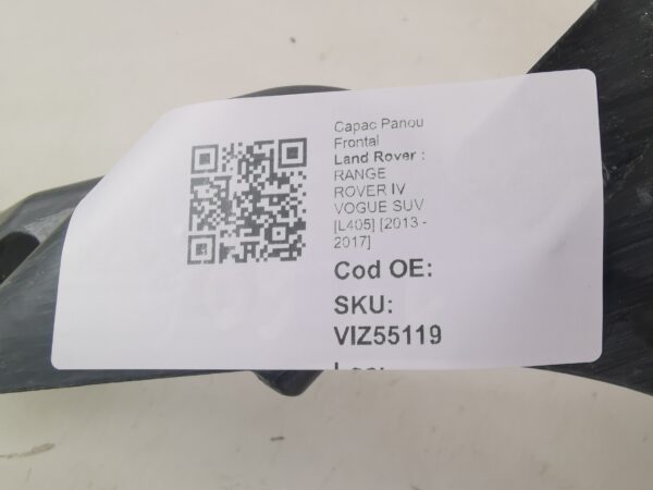 Capac Panou Frontal Land Rover  RANGE ROVER IV VOGUE SUV [L405] [2013 - 2017] 2018 2019 2020 2021 Original In Stare Buna - imagine 8