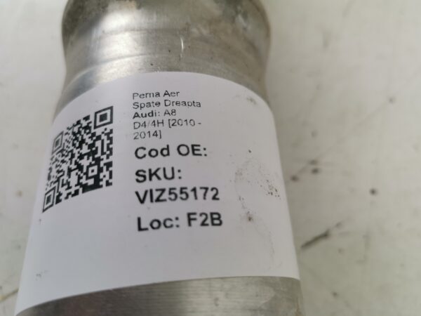 Perna Aer Spate Dreapta Audi A8 D4/4H [2010 - 2014] 2015 2016 2017 Originala In Stare Buna - imagine 8