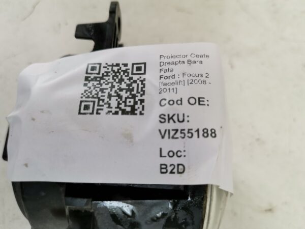 Proiector Ceata Dreapta Bara Fata Ford  Focus 2 [facelift] [2008 - 2011] Original In Stare Buna - imagine 8