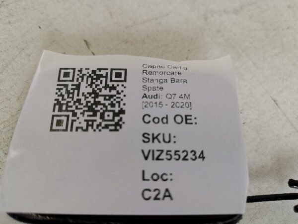 Capac Carlig Remorcare Stanga Bara Spate Audi Q7 4M [2015 - 2020] Original In Stare Buna - imagine 8