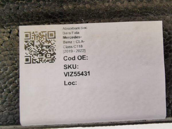 Absorbant Soc Bara Fata Mercedes-Benz  CLA-Class C118 [2019 - 2022] Original In Stare Buna - imagine 8