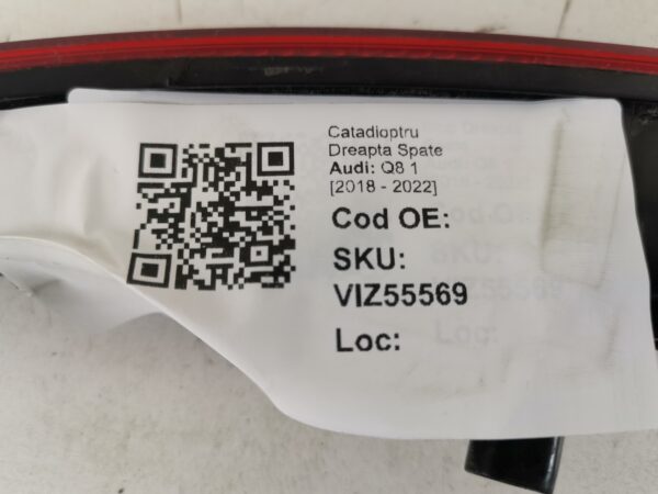 Catadioptru Dreapta Spate Audi Q8 1 [2018 - 2022] Original In Stare Buna - imagine 8