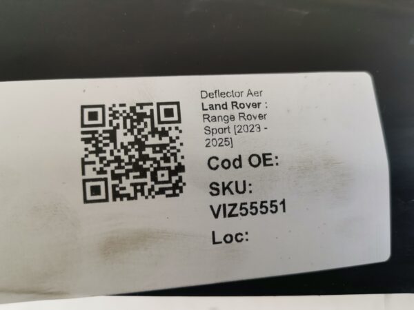 Deflector Aer Land Rover  Range Rover Sport [2023 - 2025] Original In Stare Buna - imagine 8