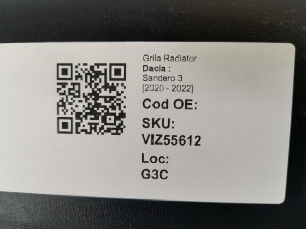Grila Radiator Dacia  Sandero 3 [2020 - 2022] Originala In Stare Buna - imagine 8