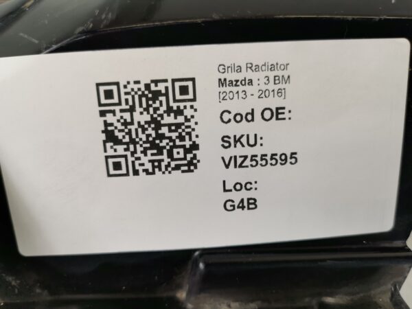 Grila Radiator Mazda  3 BM [2013 - 2016] Originala In Stare Buna - imagine 8