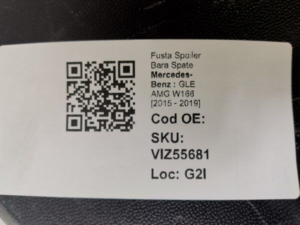 Fusta Spoiler Bara Spate Mercedes-Benz  GLE AMG W166 [2015 - 2019] Original In Stare Buna - imagine 8