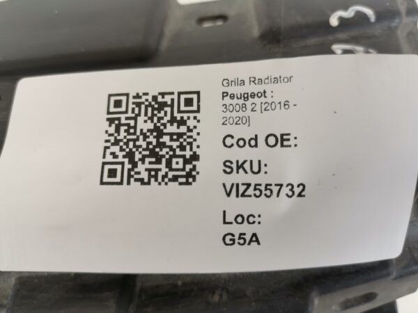 Grila Radiator Peugeot  3008 2 [2016 - 2020] Originala - imagine 8