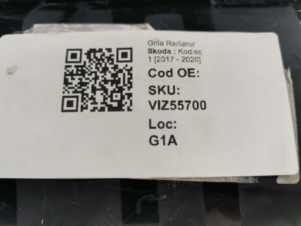Grila Radiator Skoda  Kodiaq 1 [2017 - 2020] Originala - imagine 8