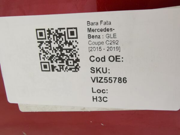 Bara Fata Mercedes-Benz  GLE Coupe C292 [2015 - 2019] Originala In Stare Buna - imagine 8