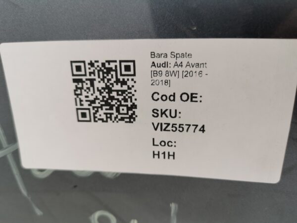 Bara Spate Audi A4 Avant [B9 8W] [2016 - 2018] Originala In Stare Buna - imagine 8