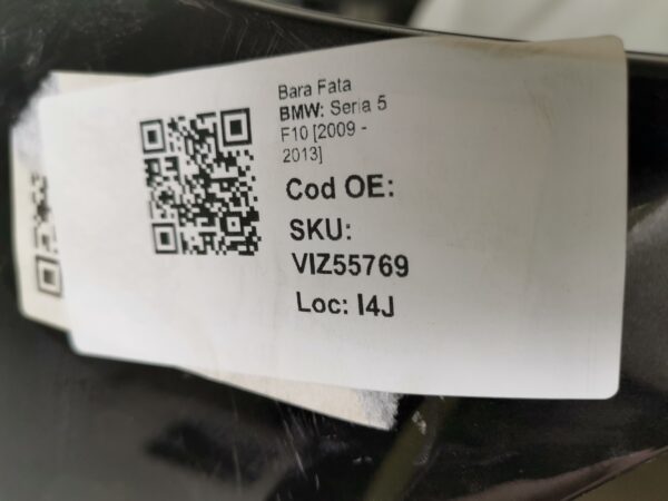 Bara Fata BMW Seria 5 F10 [2009 - 2013] Originala In Stare Buna - imagine 8