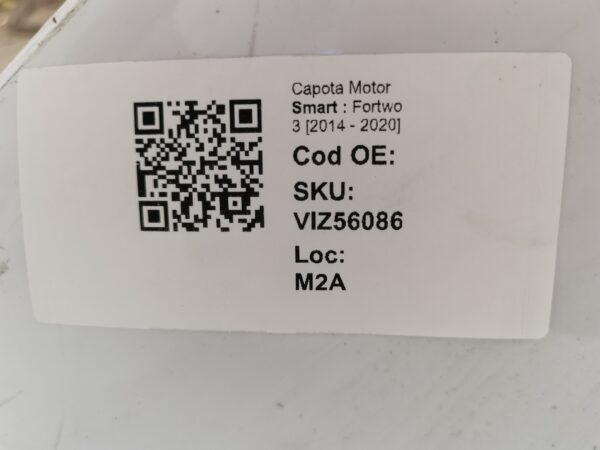 Capota Motor Smart  Fortwo 3 [2014 - 2020] Original - imagine 8