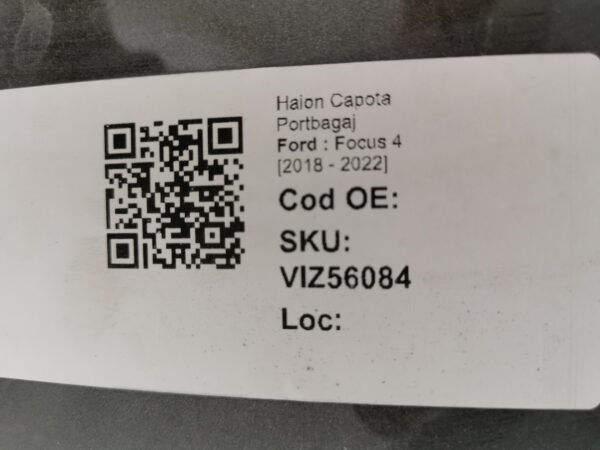 Haion Capota Portbagaj Ford  Focus 4 [2018 - 2022] Original - imagine 8