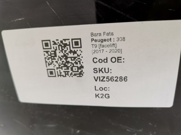 Bara Fata Peugeot  308 T9 [facelift] [2017 - 2020] Originala In Stare Buna - imagine 8