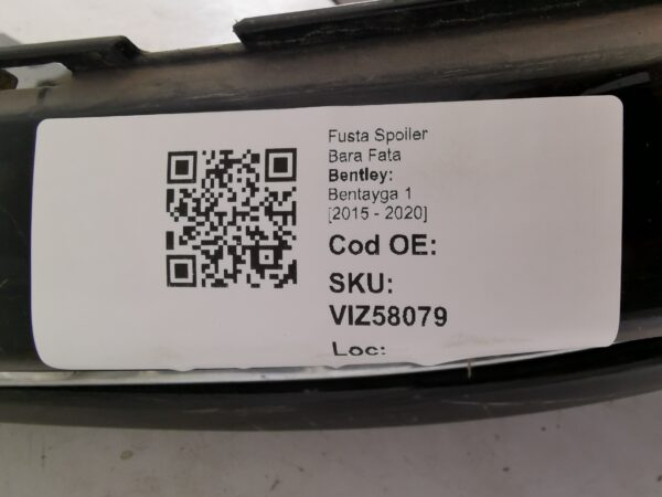 Fusta Spoiler Bara Fata Bentley Bentayga 1 [2015 - 2020] Originala Avariata - imagine 8