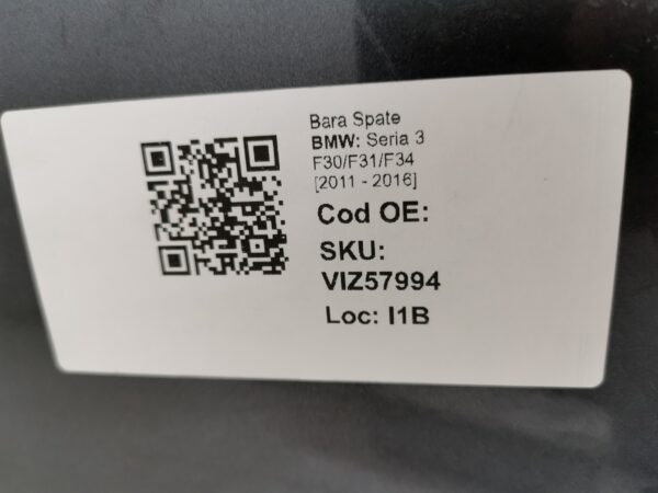 Bara Spate BMW Seria 3 F30/F31/F34 [2011 - 2016] Originala In Stare Buna - imagine 8