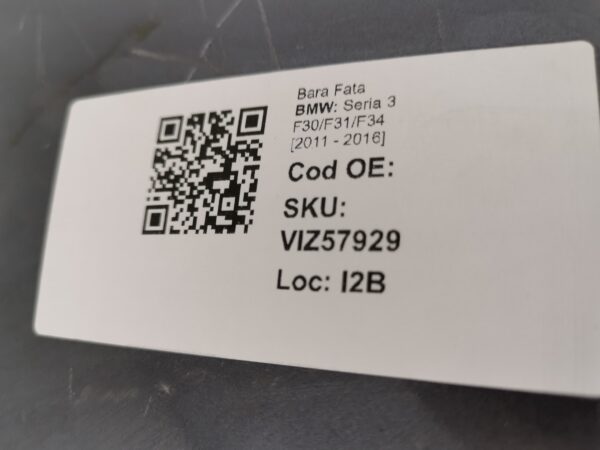 Bara Fata BMW Seria 3 F30/F31/F34 [2011 - 2016] Originala - imagine 8