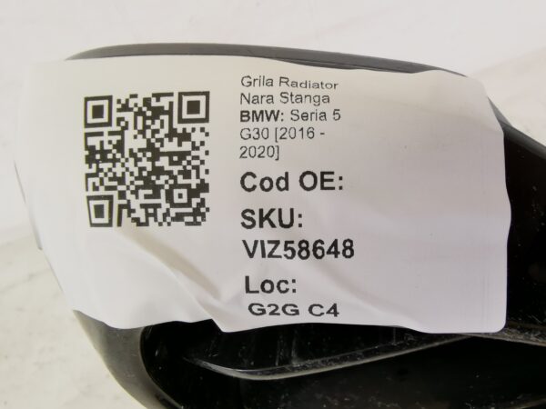 Grila Radiator Nara Stanga BMW Seria 5 G30 [2016 - 2020] Original In Stare Buna - imagine 8
