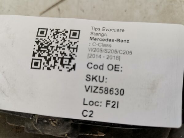 Tips Evacuare Stanga Mercedes-Benz  C-Class W205/S205/C205 [2014 - 2018] Original - imagine 8