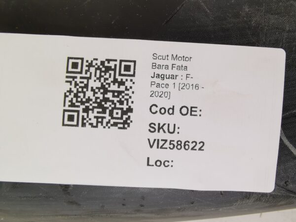 Scut Motor Bara Fata Jaguar  F-Pace 1 [2016 - 2020] Original In Stare Buna - imagine 8