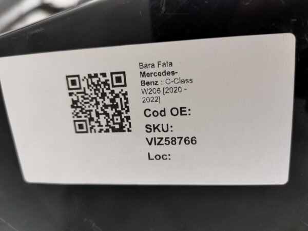 Bara Fata Mercedes-Benz  C-Class W206 [2020 - 2022] Originala In Stare Buna - imagine 8