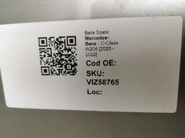Bara Spate Mercedes-Benz  C-Class W206 [2020 - 2022] AMG Originala In Stare Buna - imagine 8