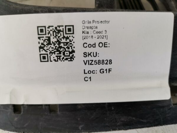 Grila Proiector Dreapta Kia  Ceed 3 [2018 - 2021] Original In Stare Buna - imagine 8