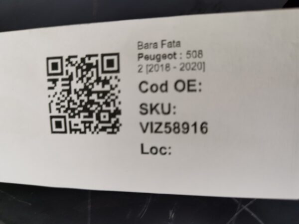 Bara Fata Peugeot  508 2 [2018 - 2020] Originala In Stare Buna - imagine 8