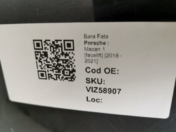 Bara Fata Porsche  Macan 1 [facelift] [2018 - 2021] Originala In Stare Buna - imagine 8