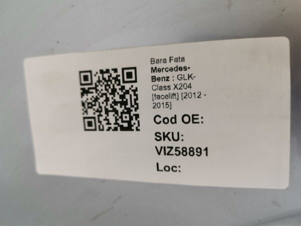 Bara Fata Mercedes-Benz  GLK-Class X204 [facelift] [2012 - 2015] Originala In Stare Buna - imagine 8