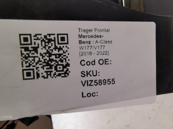 Trager Frontal Mercedes-Benz  A-Class W177/V177 [2018 - 2022] Original Avariat - imagine 8