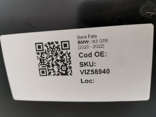 Bara Fata BMW iX3 G08 [2020 - 2022] Pachet M Originala In Stare Buna - imagine 8