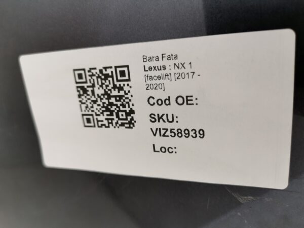 Bara Fata Lexus  NX 1 [facelift] [2017 - 2020] 2021 2022 2023 2024 Originala In Stare Buna - imagine 8
