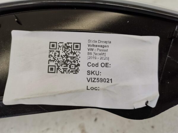 Sticla Dreapta Volkswagen VW  Passat B8 [facelift] [2019 - 2020] Originala In Stare Buna - imagine 8