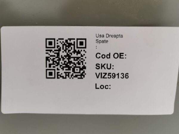 Usa Dreapta Spate Skoda Superb 4 Sedan 2024 2025 Originala - imagine 8