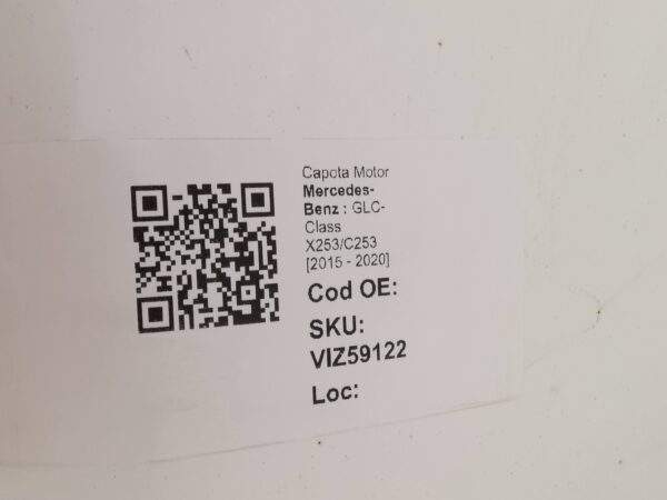 Capota Motor Mercedes-Benz  GLC-Class X253/C253 [2015 - 2020] Originala - imagine 8