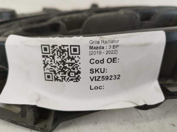 Grila Radiator Mazda  3 BP [2019 - 2022] Originala Avariata - imagine 8