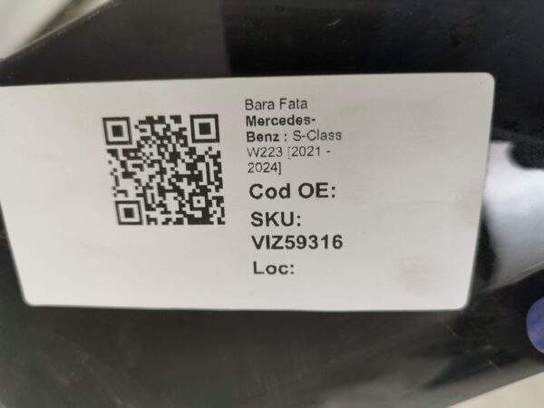 Bara Fata Mercedes-Benz  S-Class W223 [2021 - 2024] AMG Originala Avariata - imagine 8