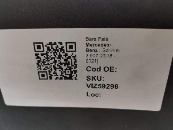 Bara Fata Mercedes-Benz  Sprinter 3 907 [2018 - 2021] Originala In Stare Buna - imagine 8