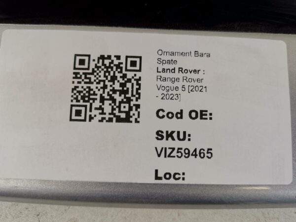 Ornament Bara Spate Land Rover  Range Rover Vogue 5 [2021 - 2023] - imagine 8