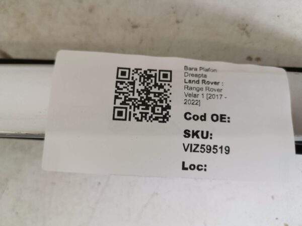 Trim Plafon Dreapta Land Rover  Range Rover Velar 1 [2017 - 2022] Original In Stare Buna - imagine 8