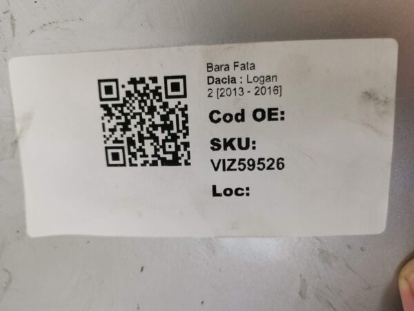 Bara Fata Dacia  Logan 2 [2013 - 2016] Original In Stare Buna - imagine 8