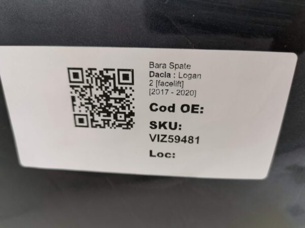 Bara Spate Dacia  Logan 2 [facelift] [2017 - 2020] Originala In Stare Buna - imagine 8