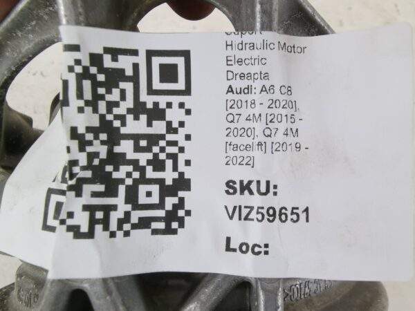 Suport Motor Electric Dreapta Audi A6 C8 [2018 - 2020], Q7 4M [2015 - 2020], Q7 4M [facelift] [2019 - 2022] Original In Stare Buna - imagine 8