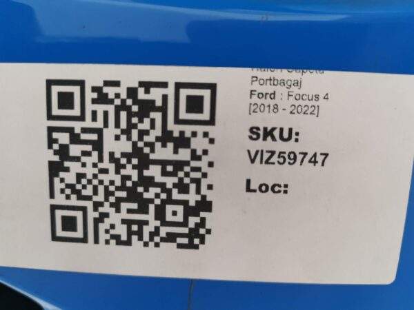 Haion Capota Portbagaj Ford  Focus 4 [2018 - 2022] Kombi Original - imagine 8