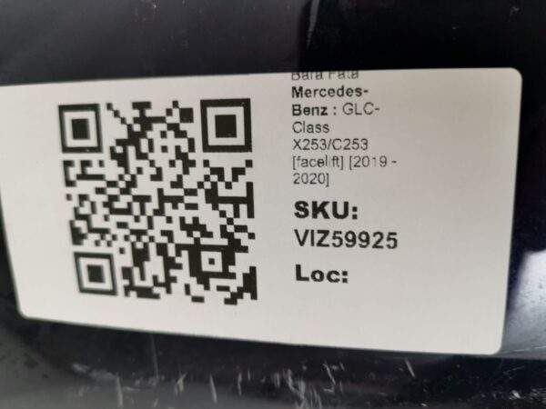Bara Fata Mercedes-Benz  GLC-Class X253/C253 [facelift] [2019 - 2020] Originala In Stare Buna - imagine 8