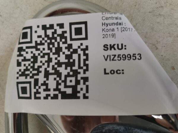 Emblema Grila Centrala Hyundai  Kona 1 [2017 - 2019] Originala In Stare Buna - imagine 8