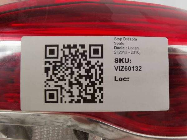 Stop Dreapta Spate Dacia  Logan 2 [2013 - 2016] Original - imagine 8
